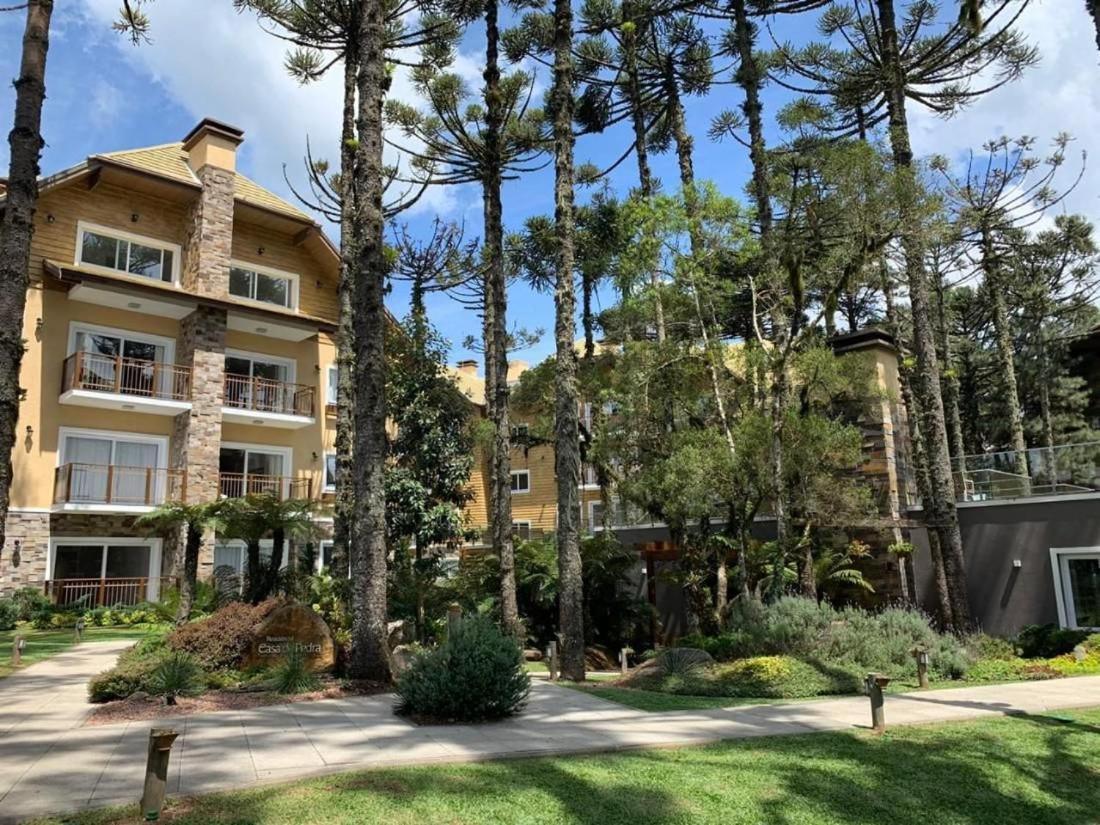 Apto 103 B,2, Proximo A Museus E Restaurantes, Condominio Com Piscina Aquecida. Gramado Extérieur photo