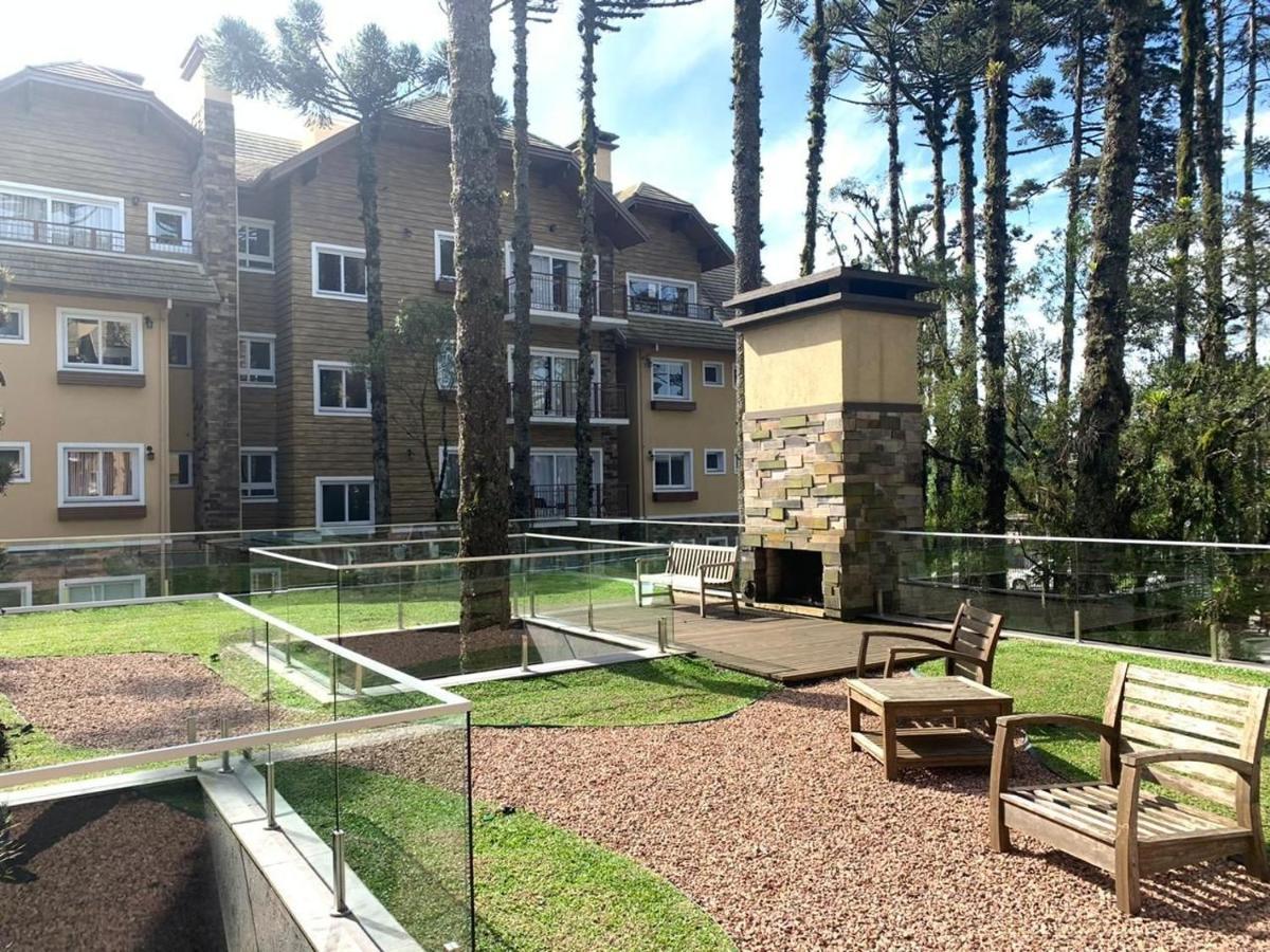 Apto 103 B,2, Proximo A Museus E Restaurantes, Condominio Com Piscina Aquecida. Gramado Extérieur photo